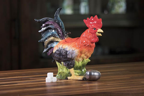 Traditional Rooster Teapot